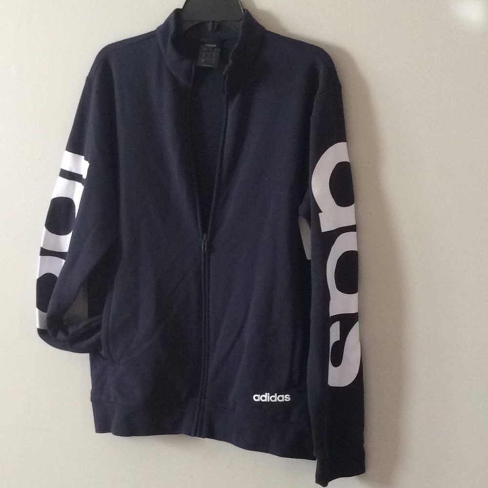 Adidas Men’s Sweater Size Medium. Navy blue.